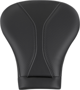 SADDLEMEN Dominator Pillion Pad - Touring - Black with Gray Stitching - FL '08-'23 - Part 808-07B-0142L