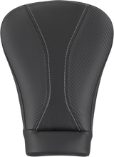 SADDLEMEN Dominator Pillion Pad - Sport - Black with Gray Stitching - FL '08-'23 (Part 808-07B-0242L)