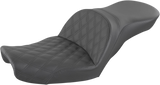 SADDLEMEN Explorer Seat - Lattice Stitched - Dyna '96-'03 896-04-029LS