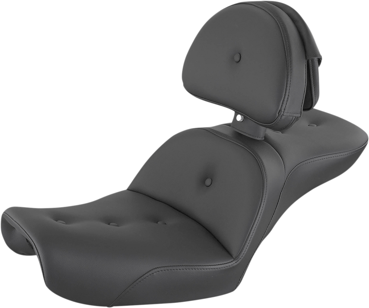 SADDLEMEN Explorer RoadSofa* Seat - with Backrest - FXD '96-'03 896-04-030RS