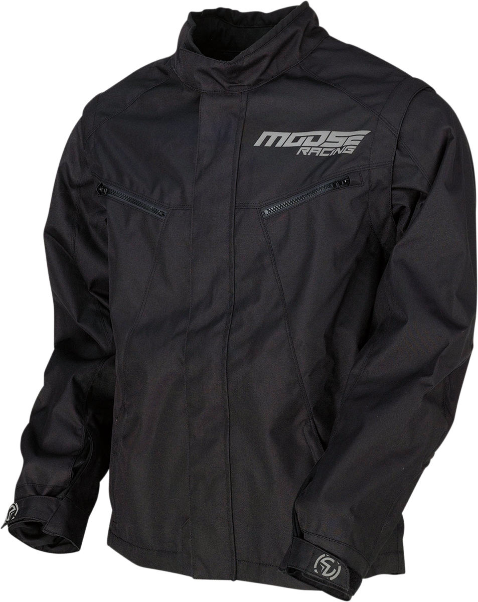 MOOSE RACING Qualifier Jacket - Black - Small 2920-0636 - Cycle City Outdoors