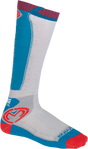 MOOSE RACING Sahara Socks - Red/White/Blue - Small/Medium 3431-0601 - Cycle City Outdoors