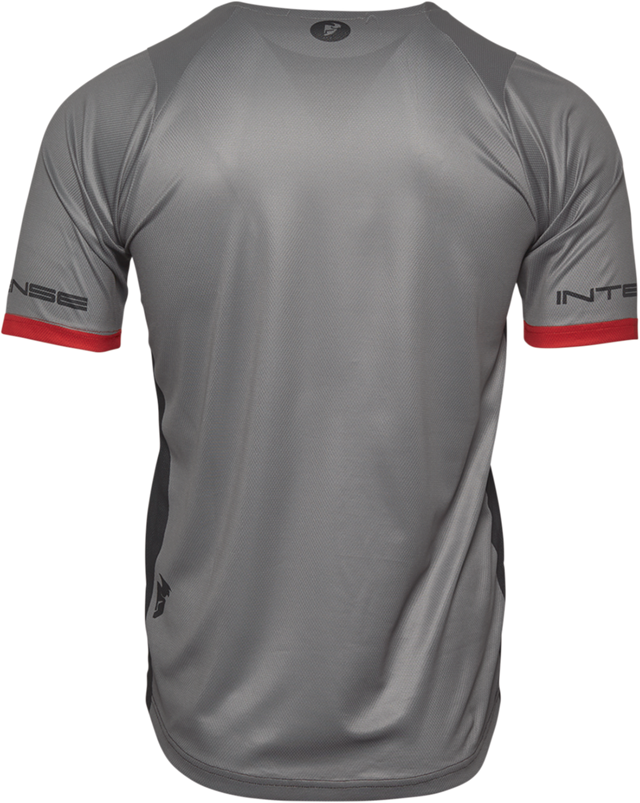 THOR Intense Team Jersey - Short-Sleeve - Black/Gray - XS 5120-0056 - Cycle City Outdoors