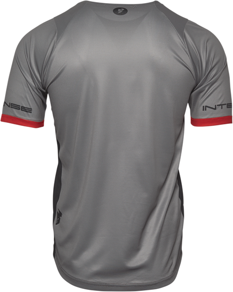 THOR Intense Team Jersey - Short-Sleeve - Black/Gray - Large 5120-0059 - Cycle City Outdoors