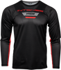 THOR Intense Jersey - Long-Sleeve - Black/Gray - Small 5120-0063 - Cycle City Outdoors