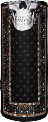ZAN HEADGEAR Motley Tube? - Classic Bandana - Orange/Black T197