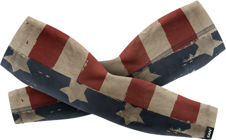 ZAN HEADGEAR SportFlex* Arm Sleeves - Patriot - Large AL408LG