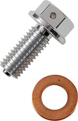 MOOSE RACING Magnetic Drain Plug - Kawasaki T14-2082S - Cycle City Outdoors