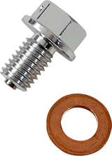 MOOSE RACING Magnetic Drain Plug - Kawasaki T14-2081S - Cycle City Outdoors