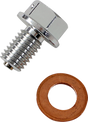 MOOSE RACING Magnetic Drain Plug - Kawasaki T14-2081S - Cycle City Outdoors