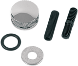 DRAG SPECIALTIES Seat Mounting Knob - Chrome - Knurled 902132 SC-1 - Cycle City Outdoors