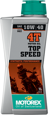 MOTOREX Top Speed Synthetic 4T Engine Oil - 10W-40 - 1L 308271