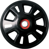 KIMPEX Idler Wheel with Snap Ring/Bearing 6004 - Black - Group 18 - 180 mm OD x 20 mm ID 298984
