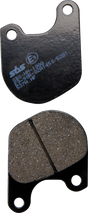 SBS Organic Base Front Brake Pads - 537H.HF (Harley-Davidson FXS Low Rider / XLH1000 / XLS Roadster 1977–1983)
