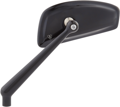 ARLEN NESS Mirror - Tearchop - Side View - Teardrop - Black - Left 510-004