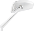 ARLEN NESS Mirror - Tearchop - Side View - Teardrop - Chrome - Left 510-005