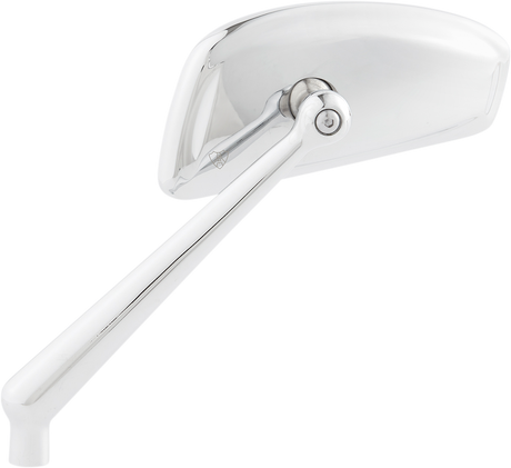 ARLEN NESS Mirror - Tearchop - Side View - Teardrop - Chrome - Left 510-005