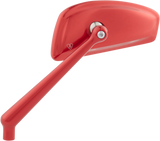 ARLEN NESS Mirror - Tearchop - Side View - Teardrop - Red - Left 510-014