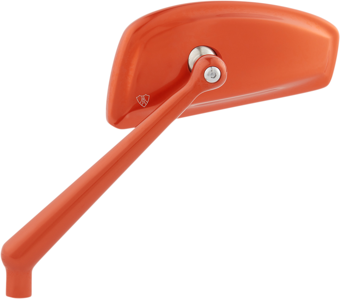 ARLEN NESS Mirror - Tearchop - Side View - Teardrop - Orange - Left 510-015