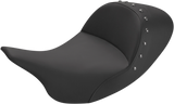 SADDLEMEN Solo Seat - Low - Studded - FL '08-'23 808-07B-0039L