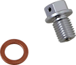 MOOSE RACING Magnetic Drain Plug - Honda | Yamaha T14-6085S - Cycle City Outdoors