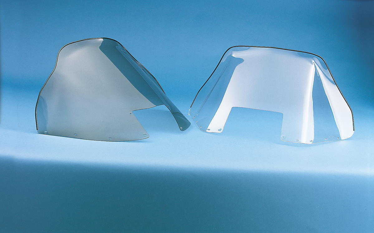 SNO STUFF Windshield - 15" - Smoke - Arctic Cat 450-120