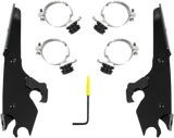 MEMPHIS SHADES Batwing - Mounting Kit - Black - XL MEB2056