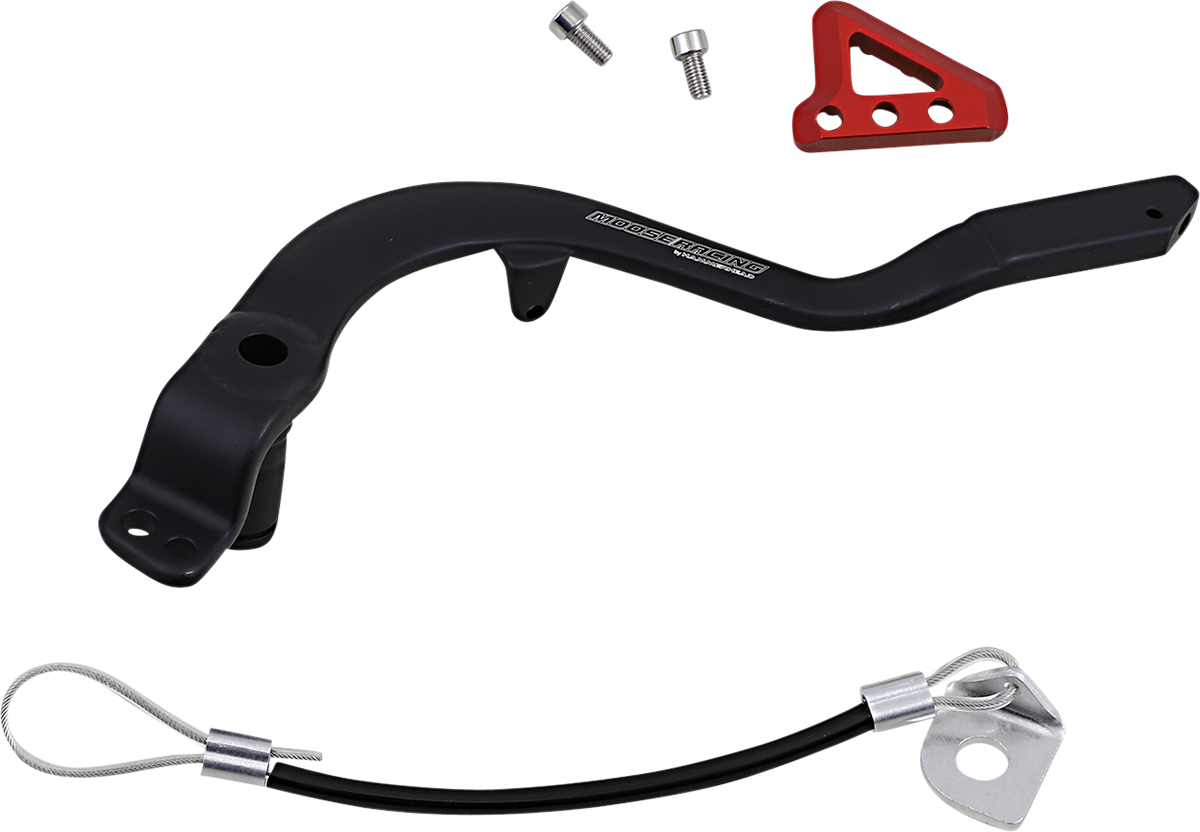 MOOSE RACING Brake Pedal - Red - Honda 82-0108-21-11 - Cycle City Outdoors