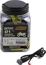 MOOSE UTILITY Battery Lead - O1 - SAE/12V - Permanent - 20 Pack O-01NM JAR