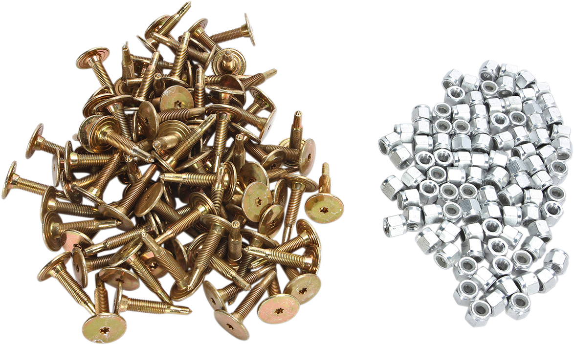 STUD BOY Studs with Locknuts - 1.875" - 96 Pack 2350-P3