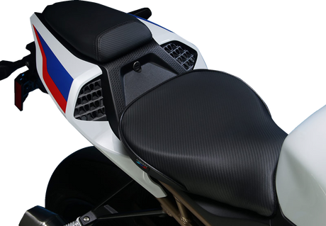 Sargent WSP-696-19 Front Seat - with Rear Cover - CBX/Black Welt - BMW S/R1000 '19-'26 | Street