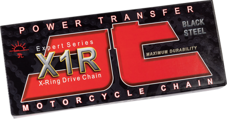 JT CHAINS JTC530X1R122RL 530 X1R - Heavy Duty Drive Chain - 122 Links | Adventure/Off-Road