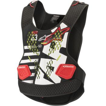 Alpinestars - Sequence Chest Protector - XS/S  / Black/White/Red (Open Box)