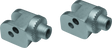 Kuryakyn Splined Peg Adapter Ducati Silver - Cycle City Outdoors