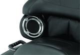 Kuryakyn Rear Speaker Accents For Harley-Davidson Chrome - Cycle City Outdoors