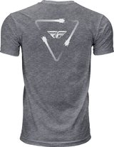 Fly Squad Tee Grey Heather Lg - Cycle City Outdoors