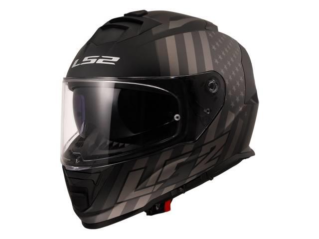 LS2 - Assault Flag Full Face Helmet - Matte Black/Gray - L (Open Box)