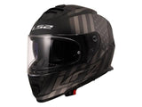 LS2 - Assault Flag Full Face Helmet - Matte Black/Gray - L (Open Box)