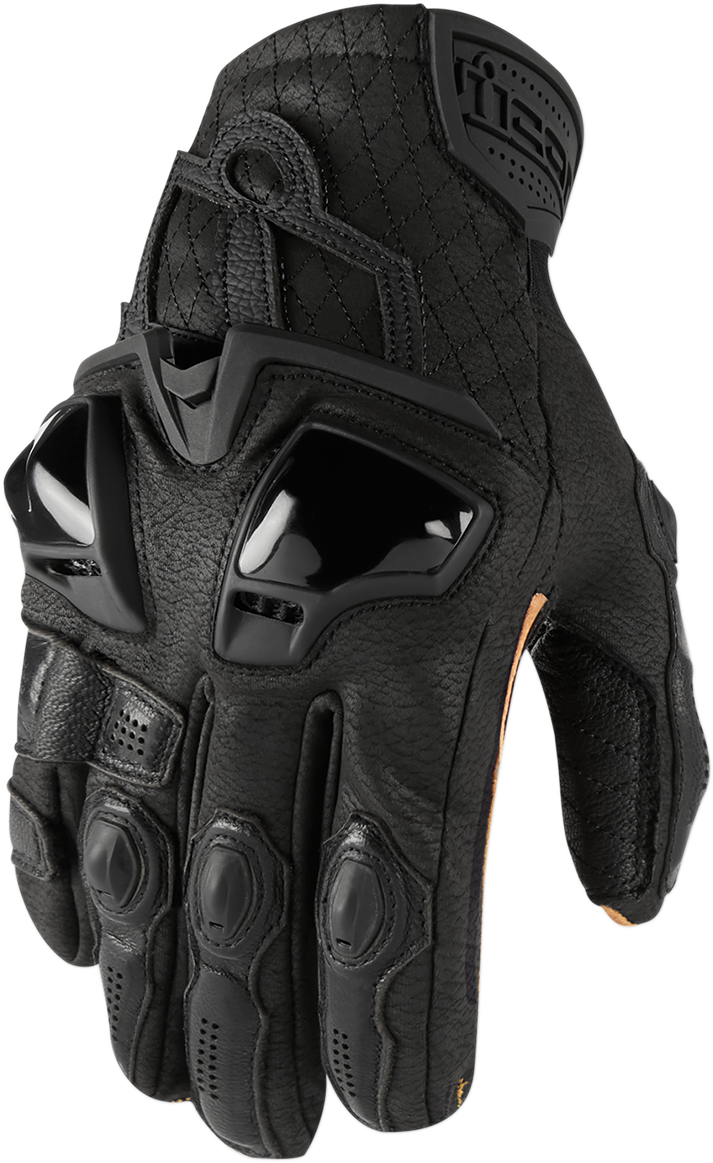 ICON Hypersport* Short Gloves - Black - XL 3301-3536