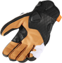 ICON Hypersport* Short Gloves - White - Large 3301-3553