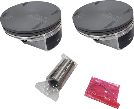DRAG SPECIALTIES Piston Kit - 114" Motor - M8 - .020 21900048-020 - Cycle City Outdoors