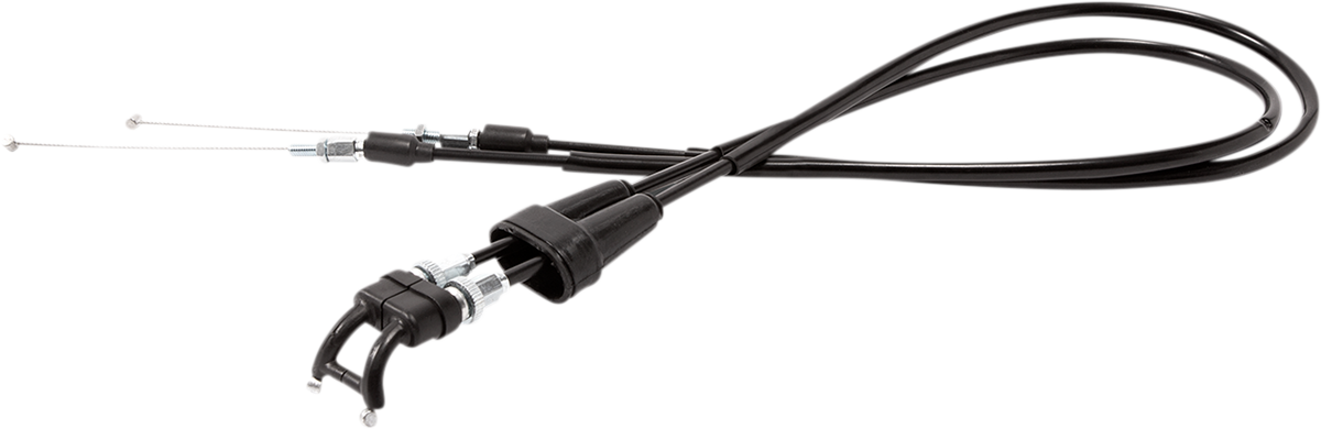 MOTION PRO Black Vinyl Throttle Cable - Push/Pull - KTM/Husqvarna 10-0170