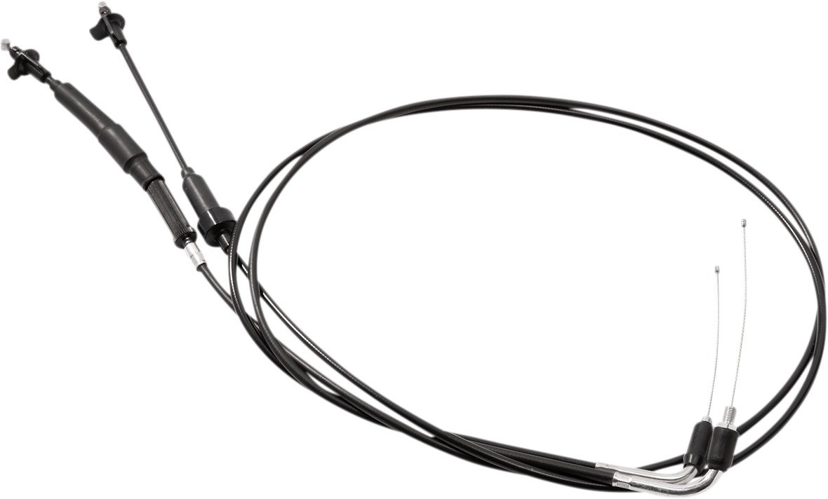 MOTION PRO Black Vinyl Throttle Cable - Pull - Polaris 10-0173