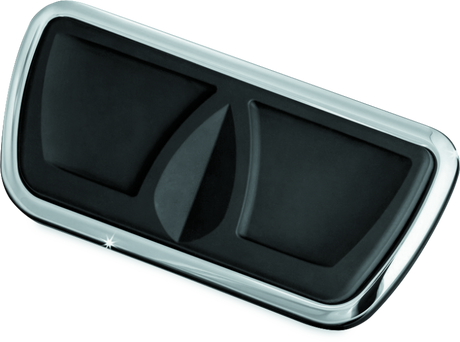 Kuryakyn Kinetic Brake Pedal Pad Chrome - Cycle City Outdoors
