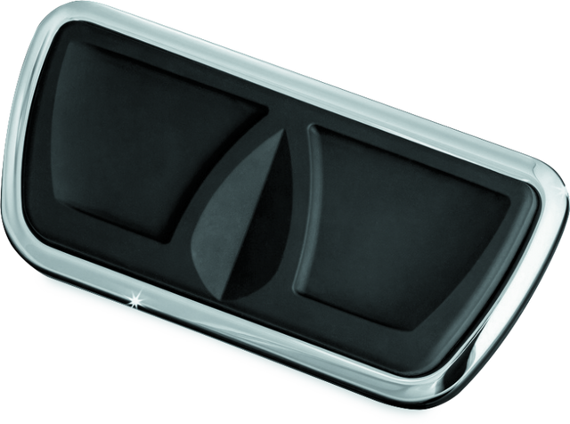 Kuryakyn Kinetic Brake Pedal Pad Chrome - Cycle City Outdoors