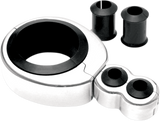 MOTION PRO Cable Clamp - Dual - 1-1/4" - 1-1/2" Mounting Diameter - Chrome 11-0042