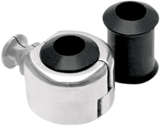 MOTION PRO Cable Clamp - Single - Chrome 11-0049