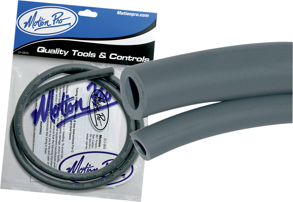 MOTION PRO Premium Fuel Line - Gray - 1/4" - 3' 12-0052