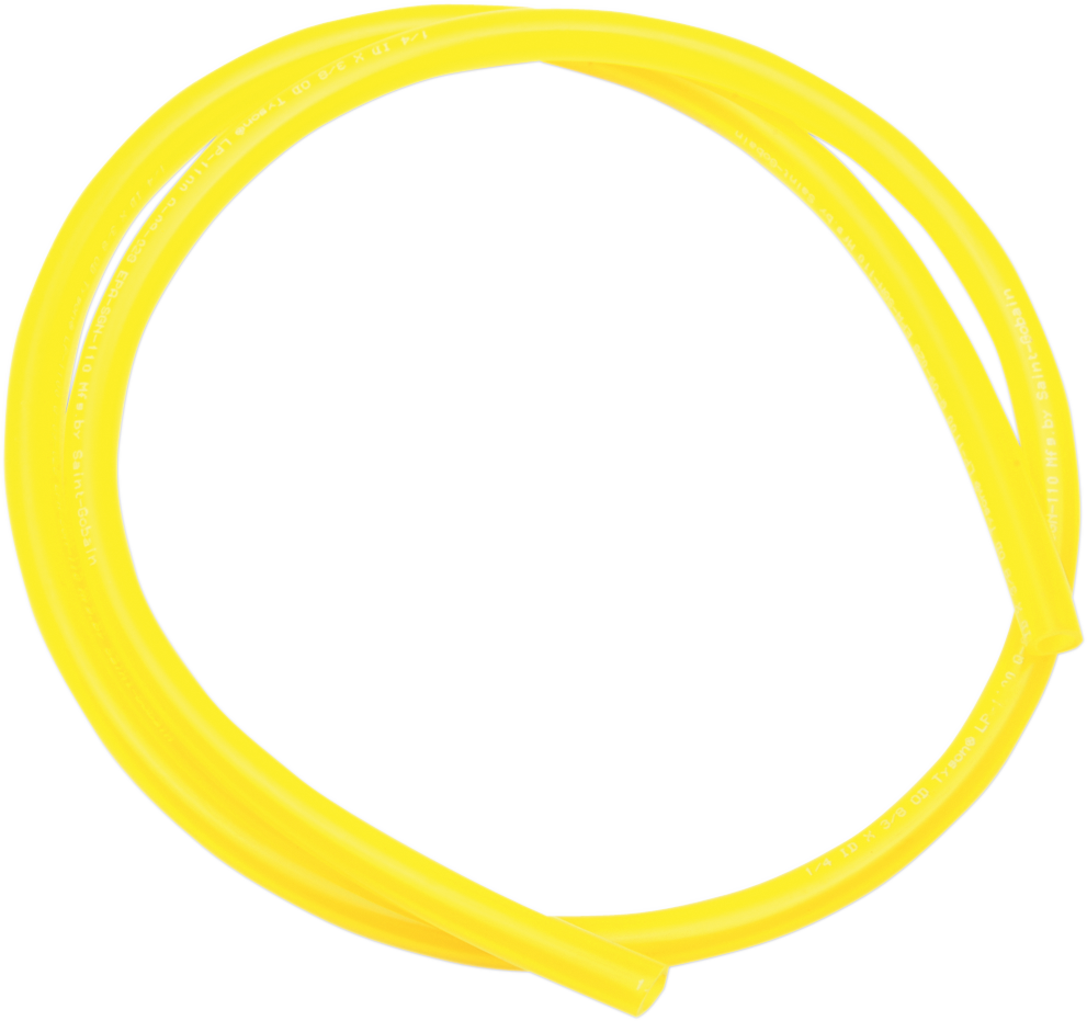 MOTION PRO Low Permeation Fuel Line - Yellow - 1/4" - 3' 12-0071