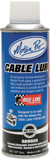 MOTION PRO Cable Lube - 6 oz. net wt. - Aerosol 15-0002